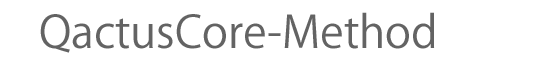 QactusCore-Method